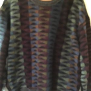 Jhane Barnes size Large men's crewneck sweater